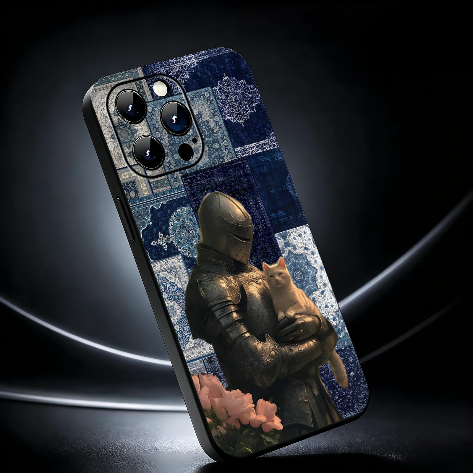 중세 기사 아이폰 케이스 (아이폰17, 16, 16e, - Phone Cases Black 리뷰 및 가격