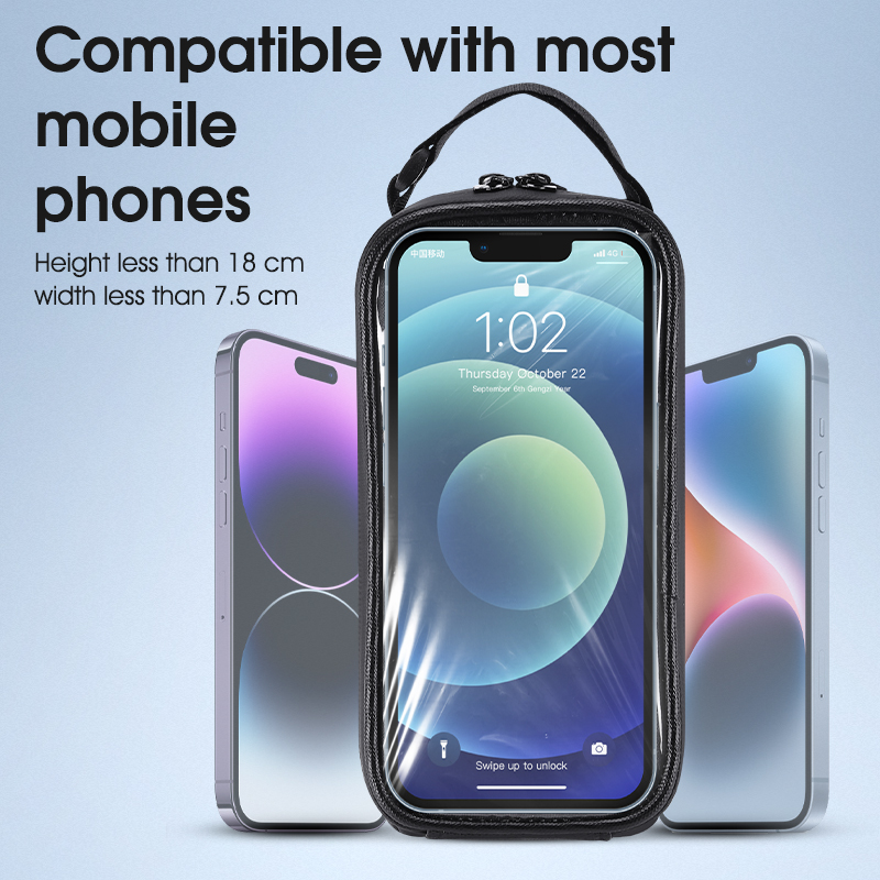 웨스트 바이킹 자전거 프레임 가방 터치스크린 자전거 탑 - Phone Cases Youtube 리뷰 및 가격