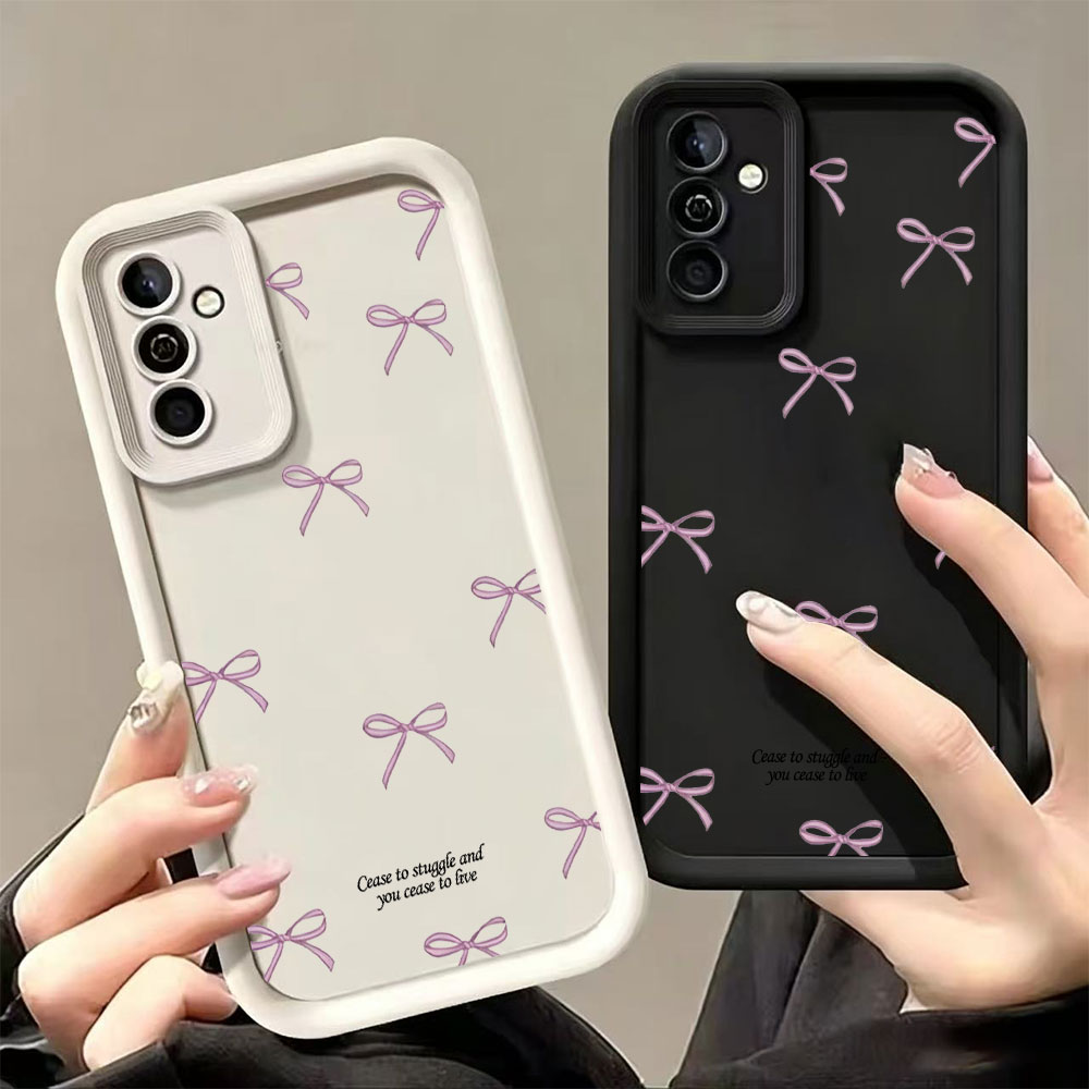 핑크 리본 프린트 소프트 TPU 폰 케이스 삼성 갤럭시 - Phone Cases For Samsung 리뷰 및 가격