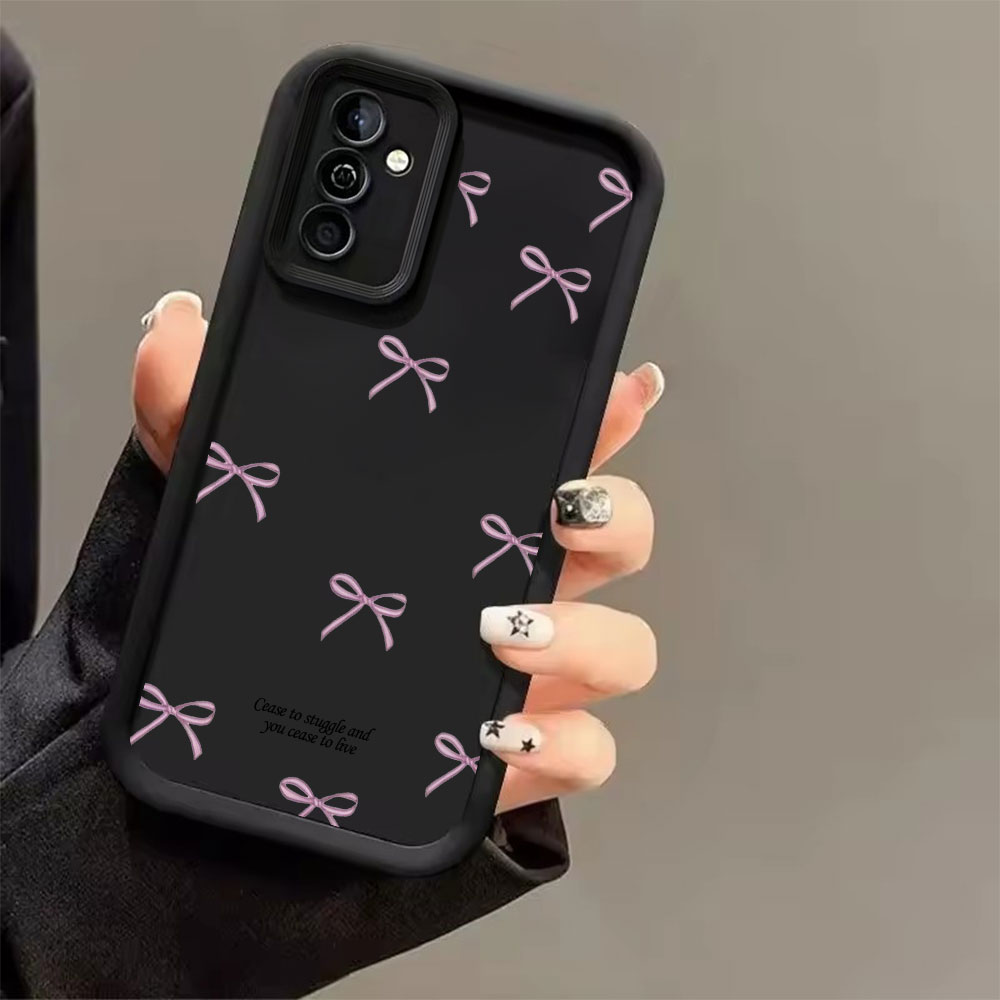 핑크 리본 프린트 소프트 TPU 폰 케이스 삼성 갤럭시 - Phone Cases For Samsung 리뷰 및 가격