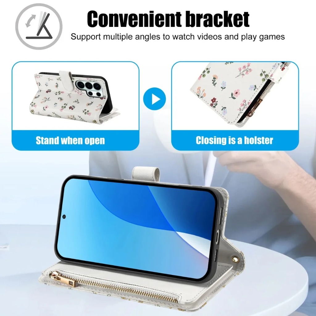 지퍼 카드 홀더 지갑 크로스바디 폰 케이스 손목 스트랩 - Phone Cases That Hold Cards 리뷰 및 가격
