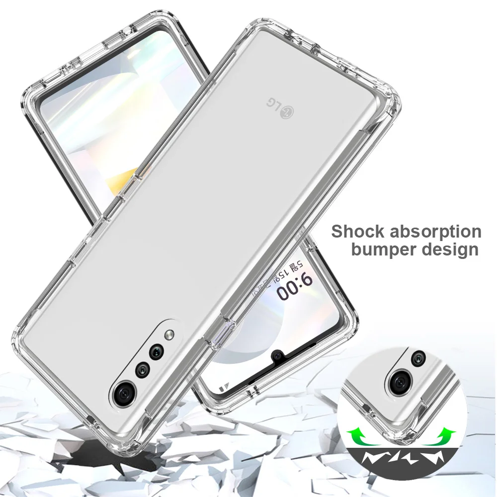 LG 벨벳 5G UW 하드 플라스틱 프레임 투명 아크릴 - Phone Cases Rimowa 리뷰 및 가격