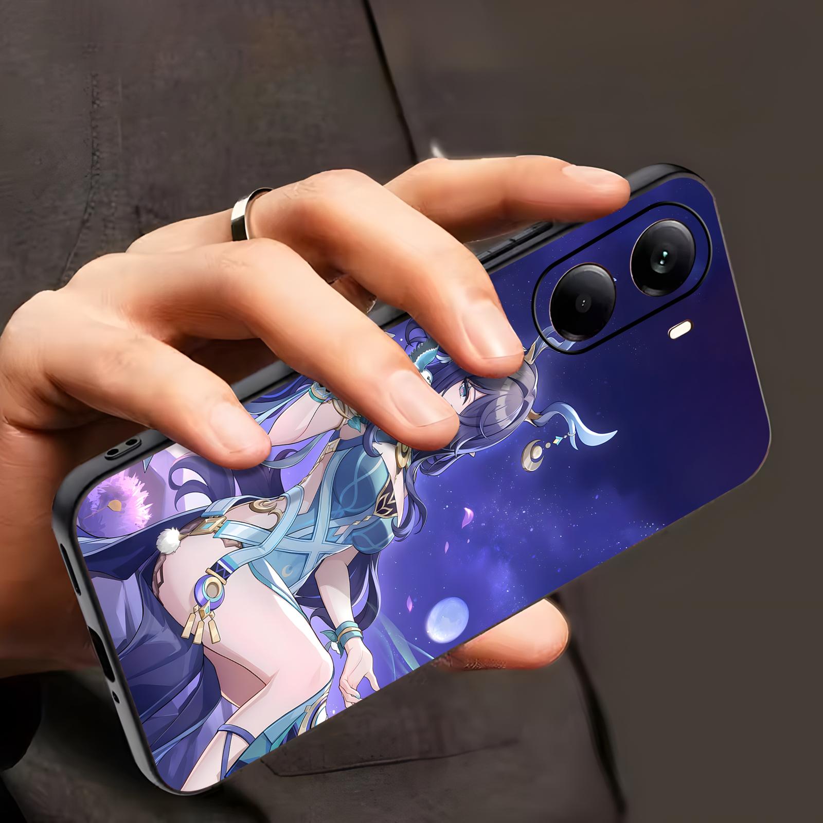 Genshin Impact Lauma 전화 케이스 Xi - Phone Cases Black 리뷰 및 가격