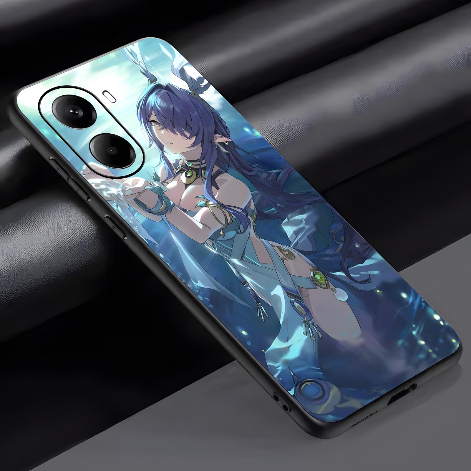 Genshin Impact Lauma 전화 케이스 Xi - Phone Cases Black 리뷰 및 가격