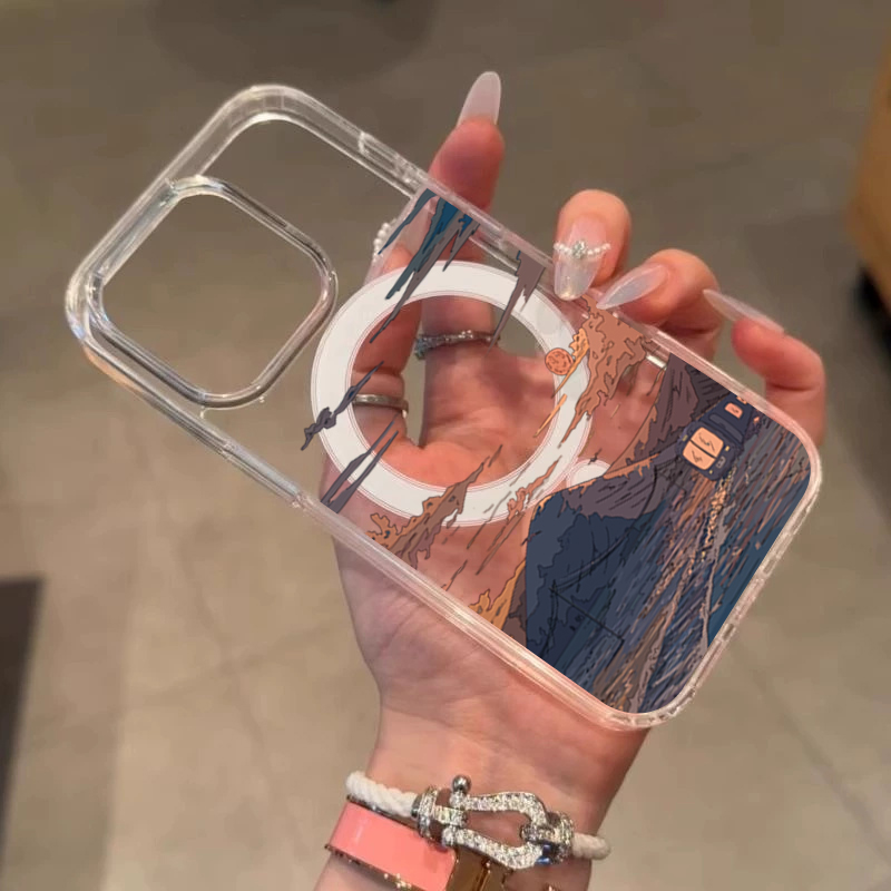 선셋 패턴 패션 폰 케이스 아이폰 17 Pro 16 1 - Phone Cases Magsafe 리뷰 및 가격