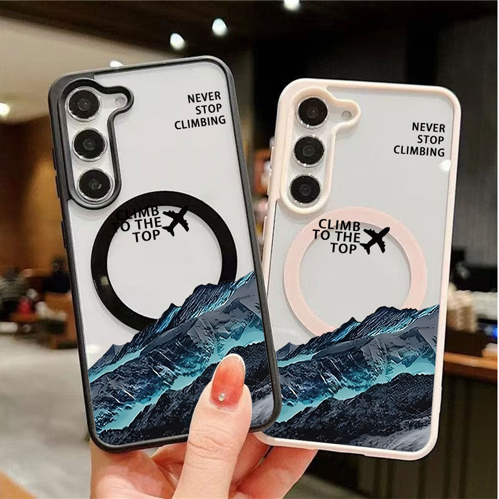 영감을 주는 명언 자석 무선 충전 폰 케이스 삼성 갤럭 - Phone Cases Magsafe 리뷰 및 가격