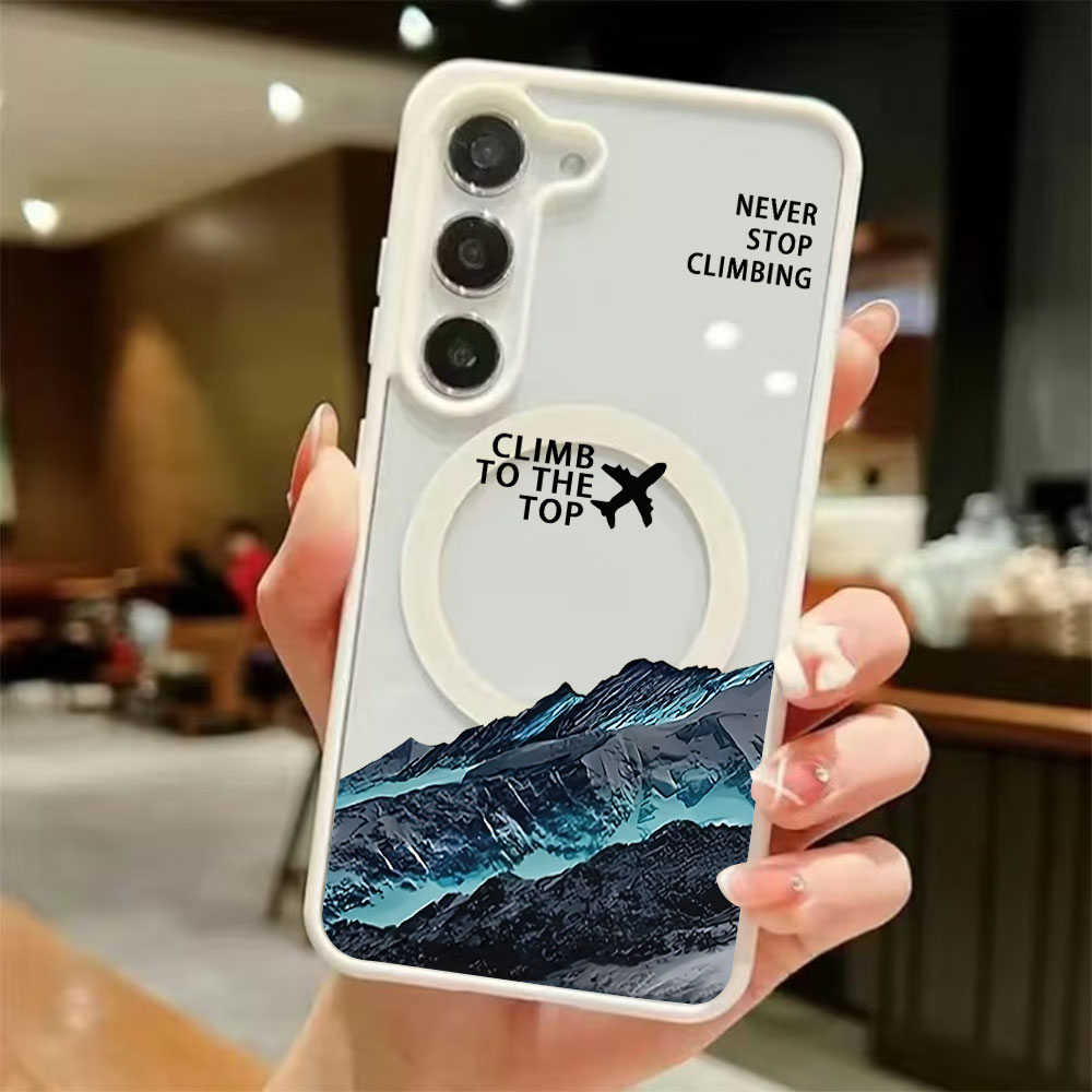 영감을 주는 명언 자석 무선 충전 폰 케이스 삼성 갤럭 - Phone Cases Magsafe 리뷰 및 가격