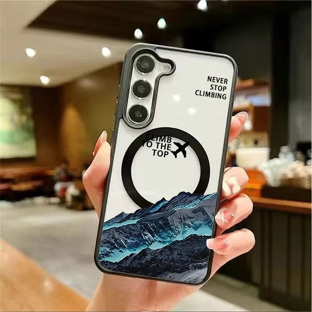 영감을 주는 명언 자석 무선 충전 폰 케이스 삼성 갤럭 - Phone Cases Magsafe 리뷰 및 가격