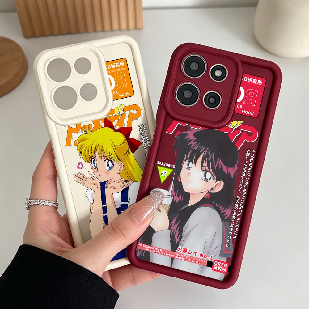 B-배틀걸 애니메이션 폰 케이스 모토로라 모토 G86  - Phone Cases For Motorola 리뷰 및 가격