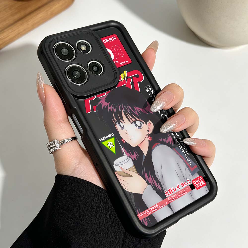 B-배틀걸 애니메이션 폰 케이스 모토로라 모토 G86  - Phone Cases For Motorola 리뷰 및 가격