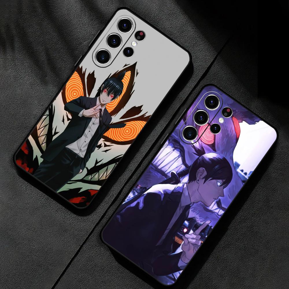 체인소 맨 아키 하야카와 폰 케이스 삼성 갤럭시 S25 - Phone Cases Black 리뷰 및 가격