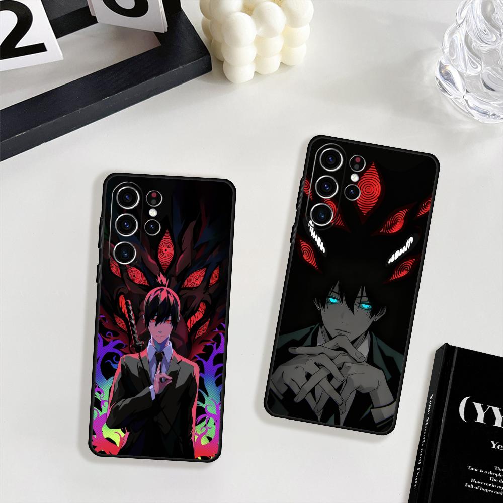 체인소 맨 아키 하야카와 폰 케이스 삼성 갤럭시 S25 - Phone Cases Black 리뷰 및 가격