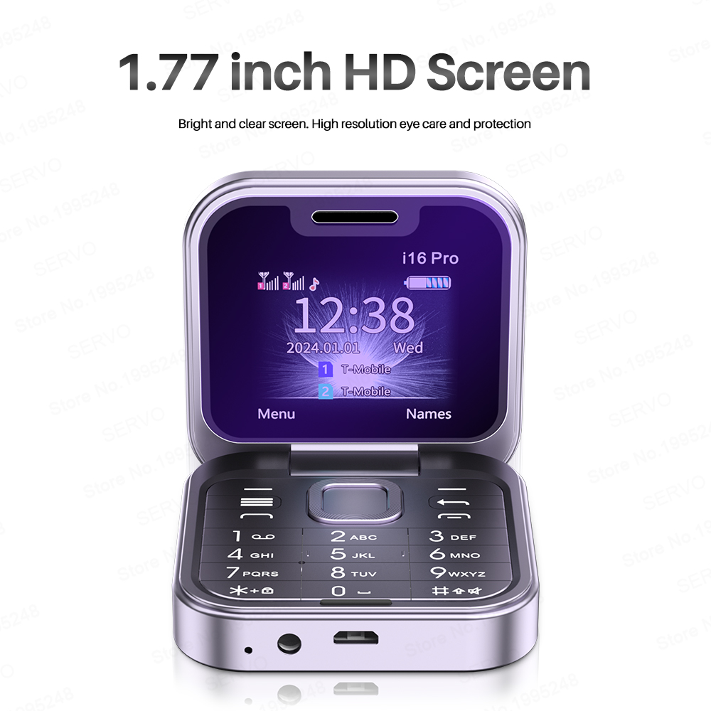 SERVO I16PRO 2G GSM 듀얼심 플립 미니  - Phone Cases Verizon 리뷰 및 가격