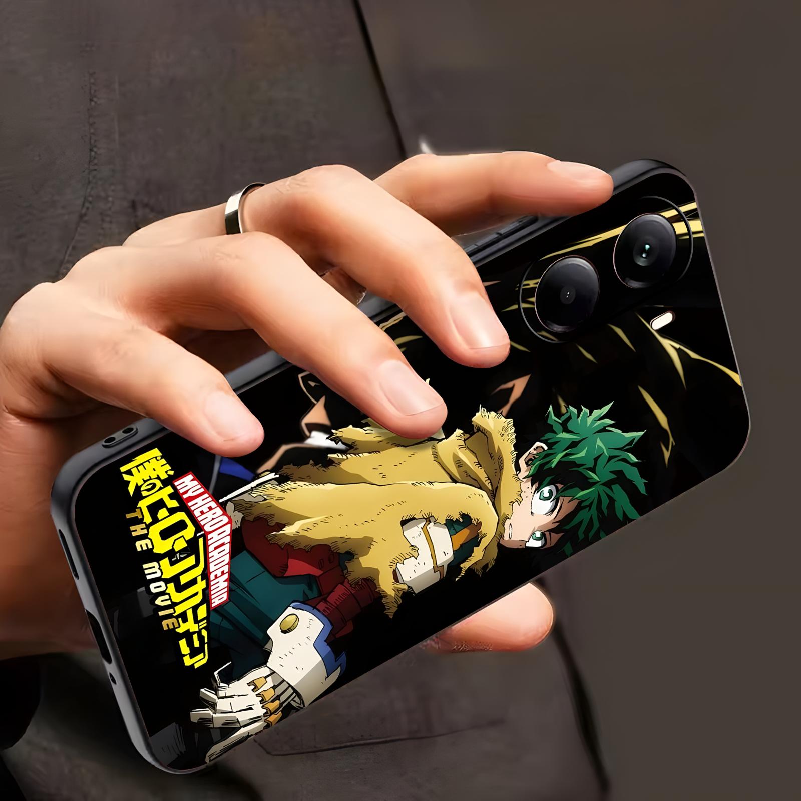 Deku My Hero Academia 전화 케이스 X - Phone Cases Black 리뷰 및 가격