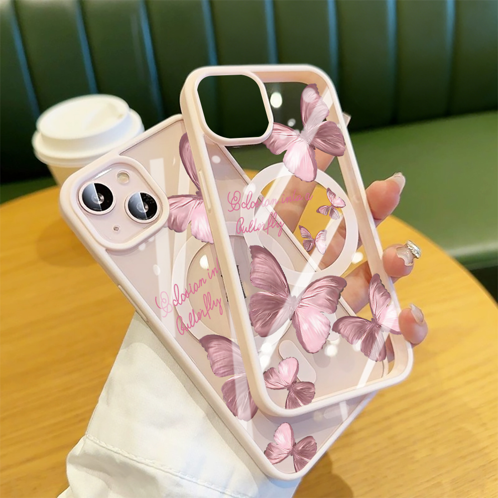 멀티 파우더 나비 디자인 아이폰 16 15 14 플러스 - Phone Cases Magsafe 리뷰 및 가격