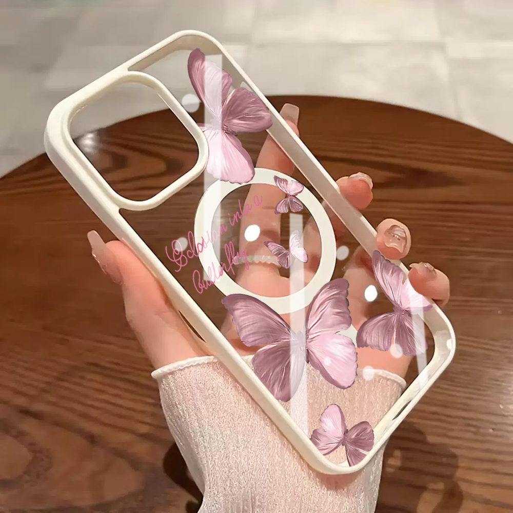 멀티 파우더 나비 디자인 아이폰 16 15 14 플러스 - Phone Cases Magsafe 리뷰 및 가격