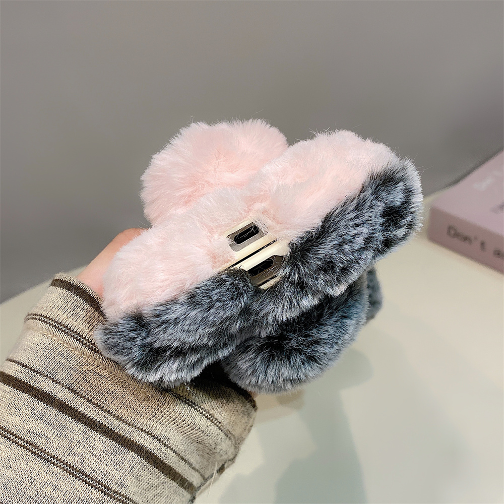 귀여운 토끼 귀 플러피 스탠드 폰 케이스 삼성 갤럭시  - Phone Cases For Samsung 리뷰 및 가격