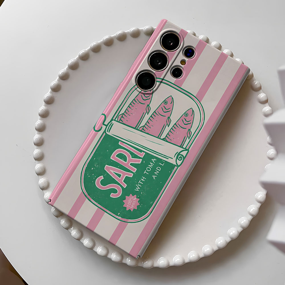 빈티지 정어리 캔 디자인 삼성 갤럭시 S26 S25 S - Phone Cases You Can Customize 리뷰 및 가격