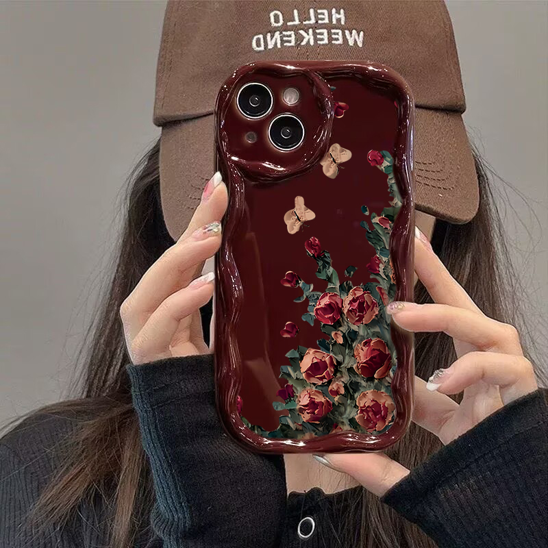레트로 유화 꽃무늬 아이폰 17 16 14 Pro Ma - Phone Cases Art 리뷰 및 가격