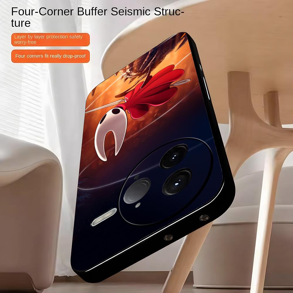 핫 게임 홀로우 나이트 실크송 샤오미 포코 M7 M6  - Phone Cases Black 리뷰 및 가격