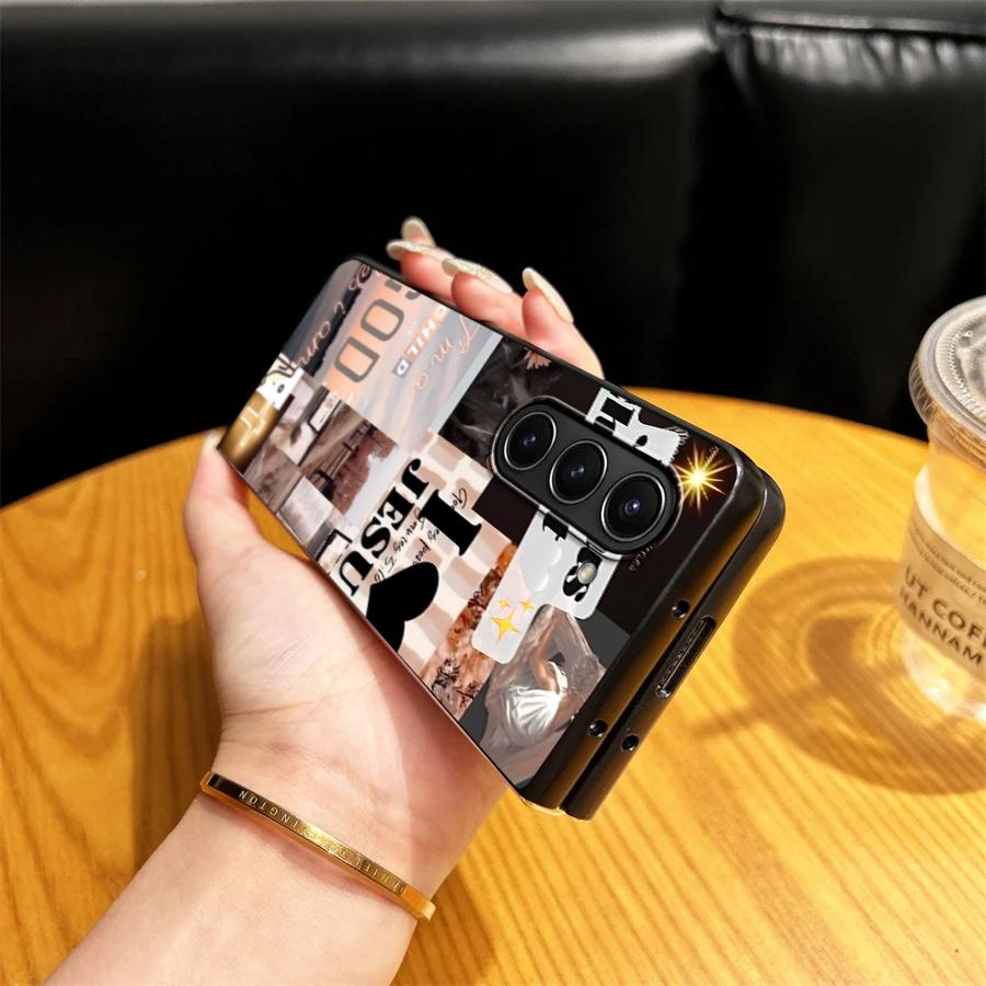 삼성 갤럭시 Z 폴드 7 6 5 4 3 Z폴드5 Z폴드 - Phone Cases Jesus 리뷰 및 가격