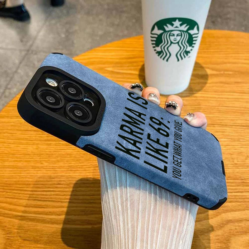 카르마는 69처럼 슬로건 폰케이스 아이폰 17 16 1 - Phone Cases Xr 리뷰 및 가격